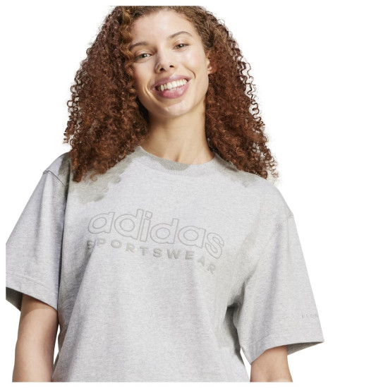 Adidas Γυναικεία κοντομάνικη μπλούζα All SZN Graphic Loose Tee Adidas Γυναικεία κοντομάνικη μπλούζα All SZN Graphic Loose Tee